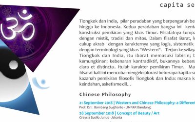 “Chinese & Indian Philosophy: Capita Selecta”